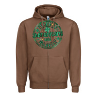 Chestnut prone to shenanigans and malarkey Zipper Hoodie - MaliasSmallBusiness