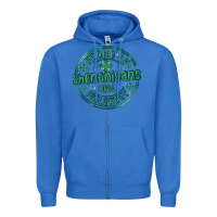 True Royal prone to shenanigans and malarkey Zipper Hoodie - MaliasSmallBusiness