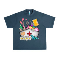 Midnight Navy nurse  easter Urban Heavy Tee - AdoDesignShop