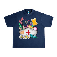 Navy nurse  easter Urban Heavy Tee - AdoDesignShop
