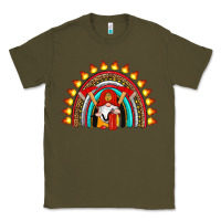 Army Green firefighter gnomes rainbow Classic Tee - Artiststas