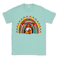 Seafoam firefighter gnomes rainbow Classic Tee - Artiststas
