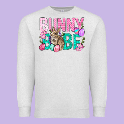 Bunny Babe Easter Premium Sweatshirt Designed By Bundleandbundleshop
