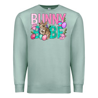 Seafoam Bunny Babe Easter Premium Sweatshirt - BundleAndBundleShop
