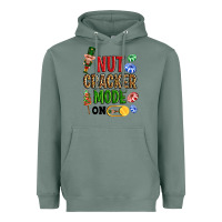 Sage Nutcracker mode on Heavyweight Hoodie - NancyCooperArtShop