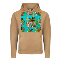 Vintage Camel salty vibes seamless pattern Vintage Hoodie - HRA Design Shop