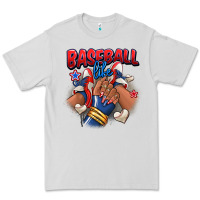 Dove Grey Baseball life afro girl sneakers Premium Tee - RanaPortraitStore