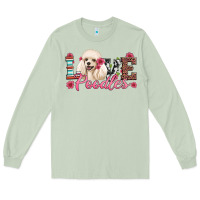 Matcha love poodles Long Sleeve Tee - Artiststas