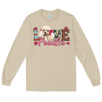 Mushroom love poodles Long Sleeve Tee - Artiststas