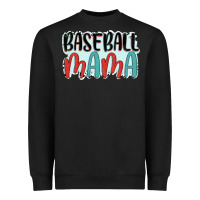 Black baseball mama Heavyweight Sweatshirt - JahusDesignShop