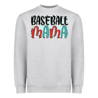 Heather Grey baseball mama Heavyweight Sweatshirt - JahusDesignShop