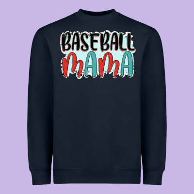 Baseball Mama Heavyweight Sweatshirt Designed By Jahusdesignshop
