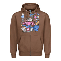 Can't Talk Right Now Doing Nurse Stuff Zipper Hoodie | Teevron