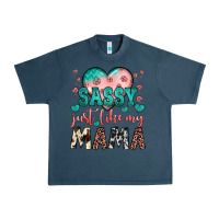 Midnight Navy sassy just like my mama Urban Heavy Tee - JahusDesignShop