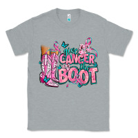 Heather Grey give the cancer boot Classic Tee - AdoDesignShop