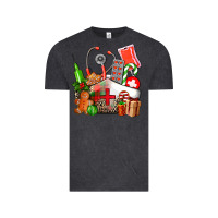 Nurse  And Christmas Vintage Tee | Teevron