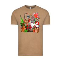 Vintage Coffee nurse  and christmas Vintage Tee - AdoDesignShop