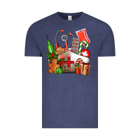 Vintage Denim nurse  and christmas Vintage Tee - AdoDesignShop