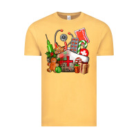 Vintage Mustard nurse  and christmas Vintage Tee - AdoDesignShop