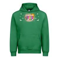 Emerald summer vibes with birds Urban Hoodie - TumblerDesignByShophia