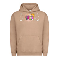 Pigment Burro summer vibes with birds Urban Hoodie - TumblerDesignByShophia
