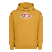 Pigment Peanut Butter summer vibes with birds Urban Hoodie - TumblerDesignByShophia