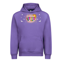 Tulip summer vibes with birds Urban Hoodie - TumblerDesignByShophia