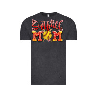 Vintage Black softball mom Vintage Tee - JahusDesignShop