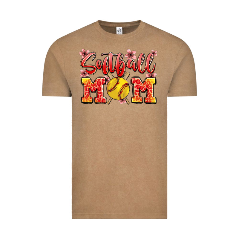 Softball Mom Vintage Tee by JahusDesignShop | Teevron