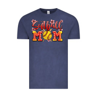 Vintage Denim softball mom Vintage Tee - JahusDesignShop