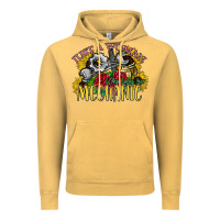 Just A Woman Who Loves Her Mechanic Vintage Hoodie | Teevron