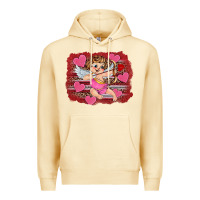 Pina Colada valentine's day cupid heart Premium Hoodie - RanaPortraitStore