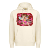 Tofu valentine's day cupid heart Premium Hoodie - RanaPortraitStore