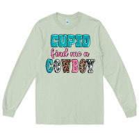 Matcha cupid find me a cowboy Long Sleeve Tee - AdoDesignShop