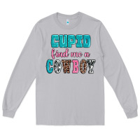 Moon Dust cupid find me a cowboy Long Sleeve Tee - AdoDesignShop