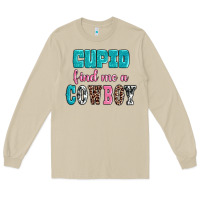 Mushroom cupid find me a cowboy Long Sleeve Tee - AdoDesignShop