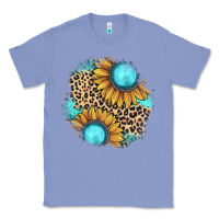 Colony Blue gemstone leopard patch Classic Tee - JahusDesignShop