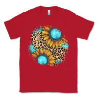 Red gemstone leopard patch Classic Tee - JahusDesignShop
