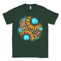Sports Green gemstone leopard patch Classic Tee - JahusDesignShop