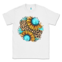 White gemstone leopard patch Classic Tee - JahusDesignShop