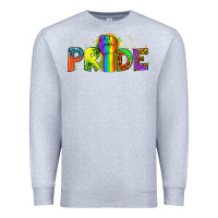 Heather Grey Western Pride Premium Sweatshirt - BundleAndBundleShop