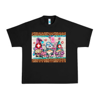 Black nurse gnomes Urban Heavy Tee - AdoDesignShop