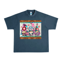 Midnight Navy nurse gnomes Urban Heavy Tee - AdoDesignShop