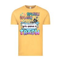Vintage Mustard splish splash your opinion is trash Vintage Tee - JahusDesignShop