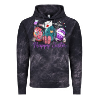 Cloud Black happy easter eggs nurse n Vintage Hoodie - Neo Western