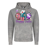 Cloud Rock happy easter eggs nurse n Vintage Hoodie - Neo Western