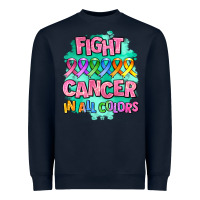 Navy fight cancer in all colors Heavyweight Sweatshirt - AdoDesignShop