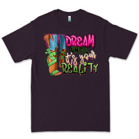 Plum Dream until it's your reality heels black fashion Premium Tee - RanaPortraitStore