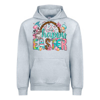 Heather Grey Happy Easter Nurse Easter Day Urban Hoodie - HowdyJamesFarm
