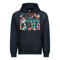Navy Happy Easter Nurse Easter Day Urban Hoodie - HowdyJamesFarm